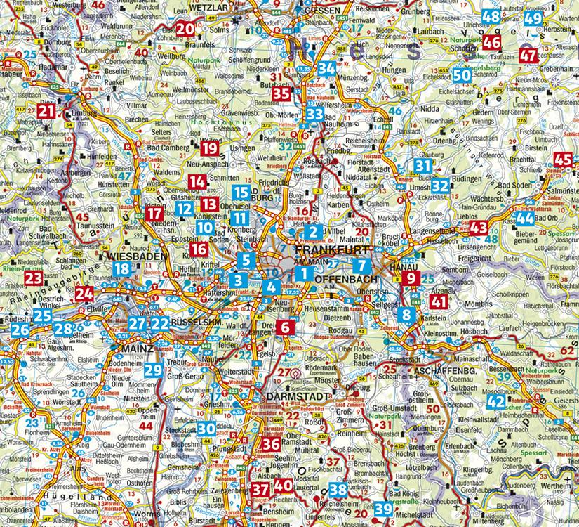 Rund um Frankfurt
