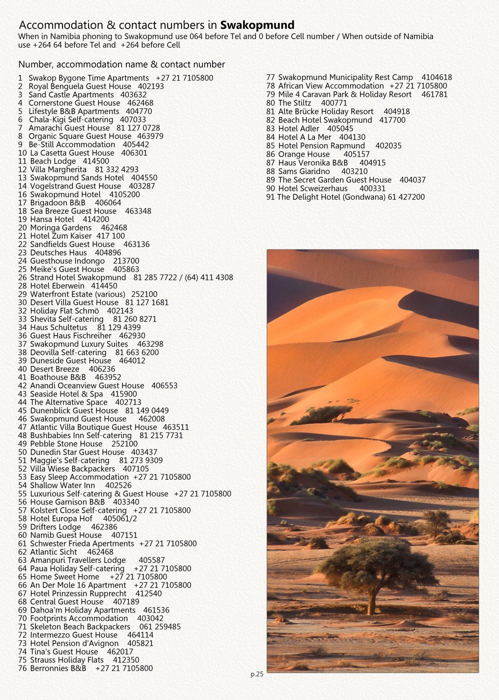 Detaillierte NAMIBIA Reisekarte - NAMIBIA ROAD MAP (1:1.160.000)