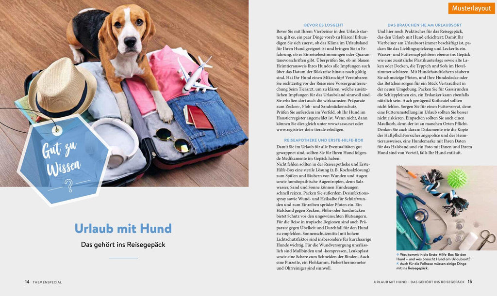 Europa mit Hund