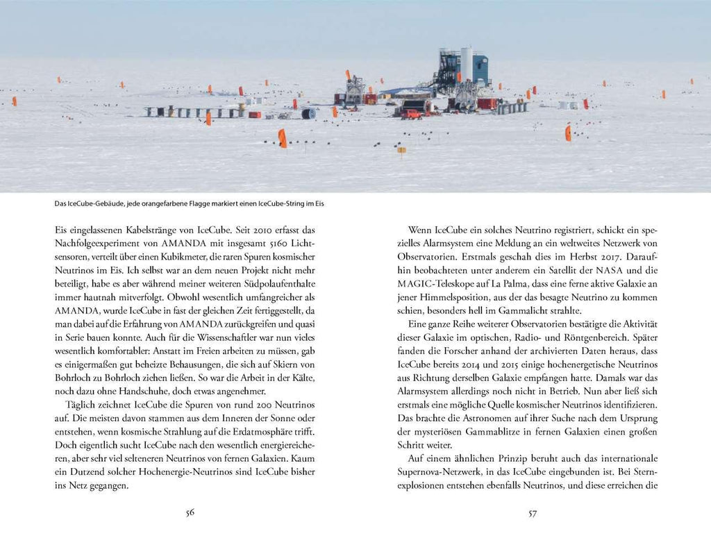 Unter den Polarlichtern der Antarktis