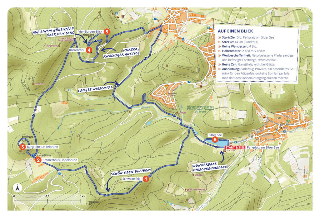 DUMONT Wanderzeit in der Pfalz
