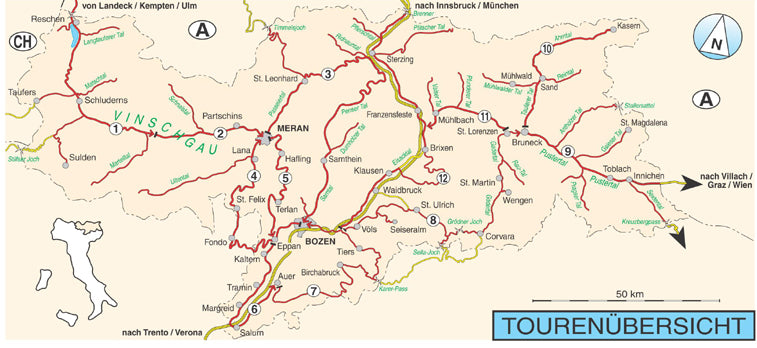 Mit dem Wohnmobil nach Süd-Tirol