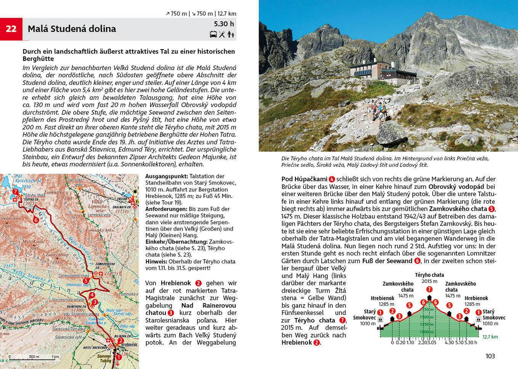 ROTHER Wanderführer Hohe Tatra