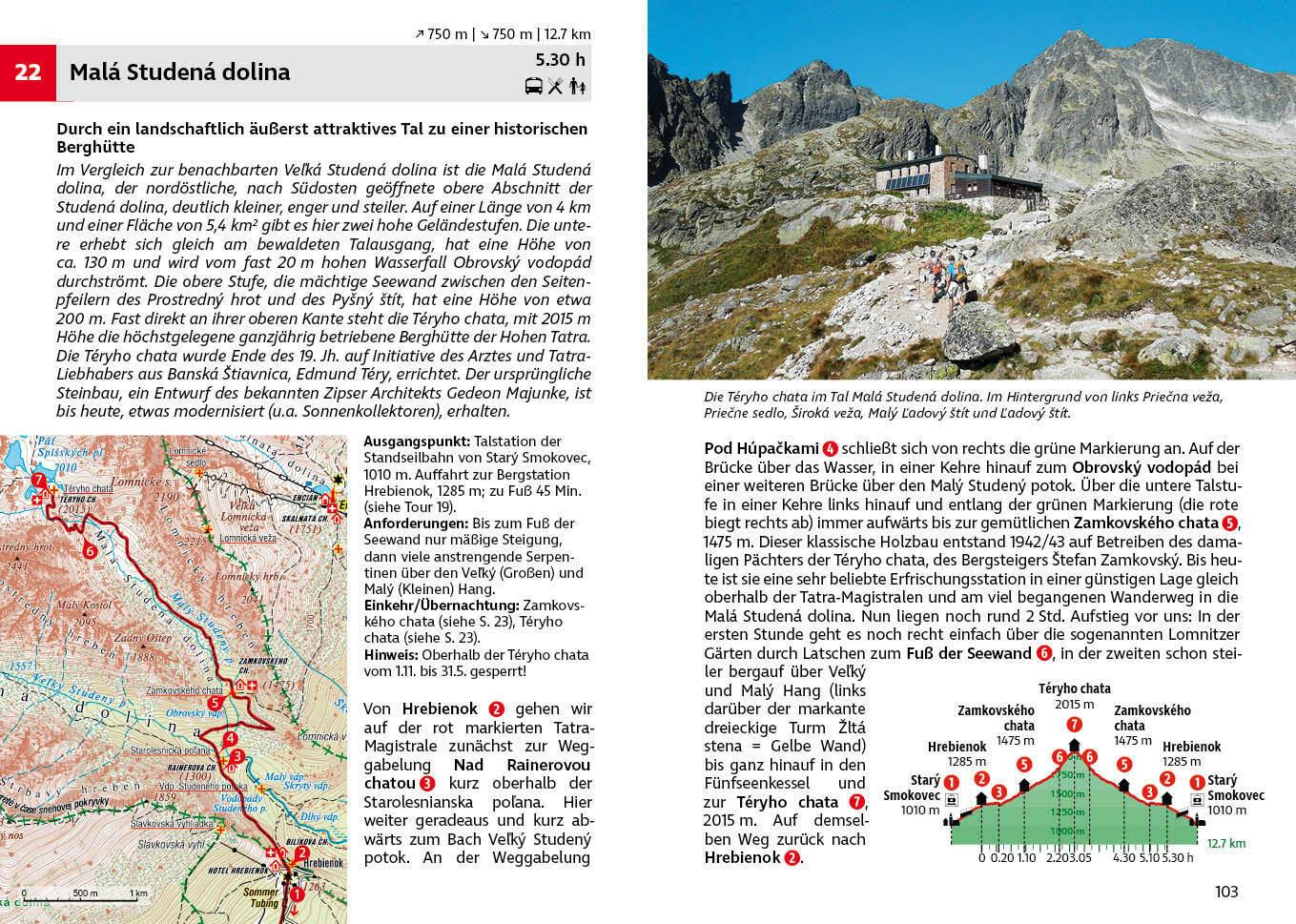 ROTHER Wanderführer Hohe Tatra