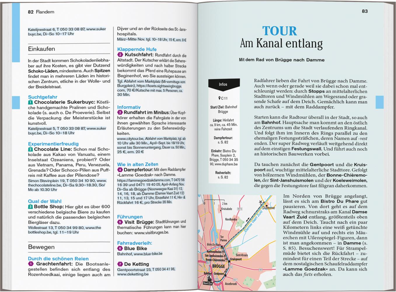 DUMONT Reise-Taschenbuch Reiseführer Belgien