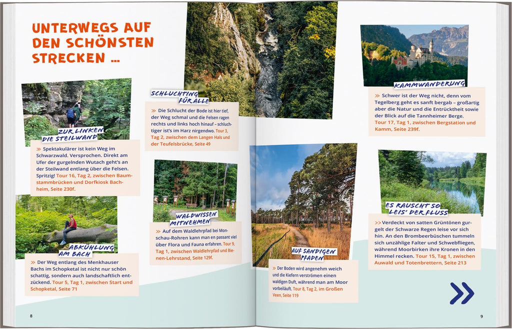 DUMONT Wanderzeit in Deutschland