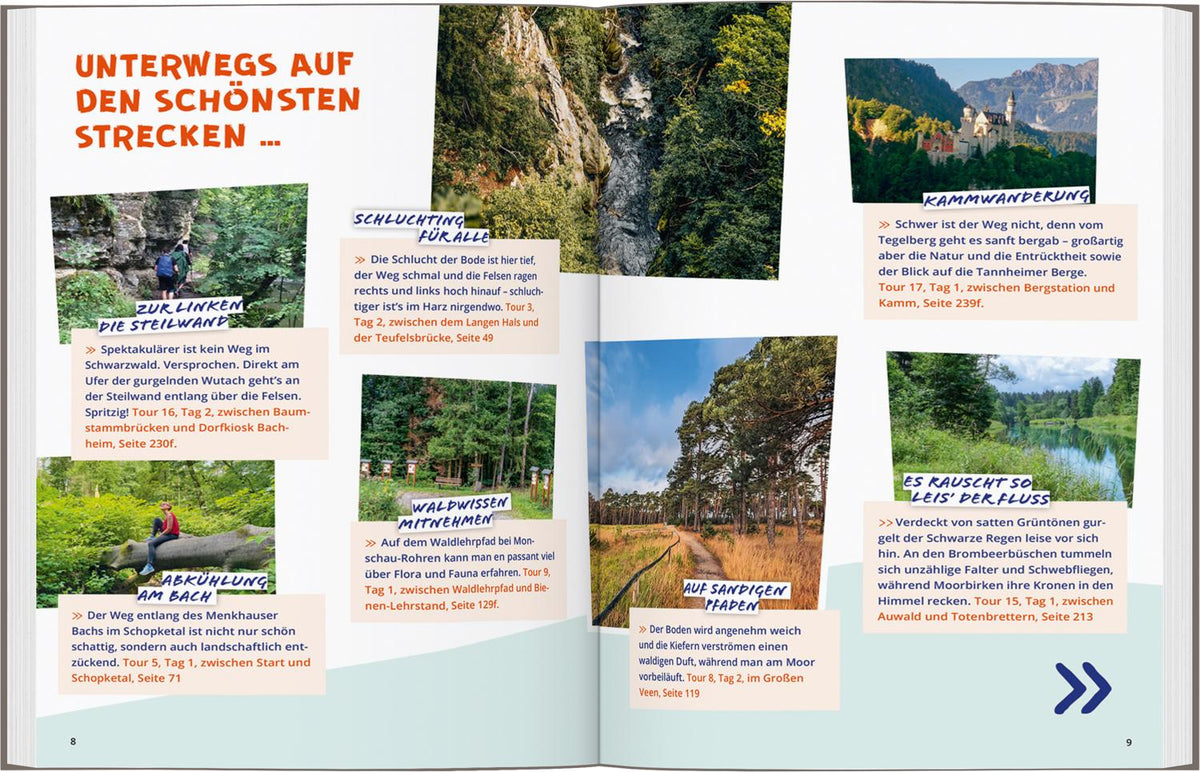 DUMONT Wanderzeit in Deutschland