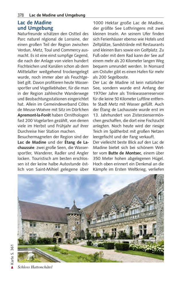 TRESCHER Reiseführer Elsass und Lothringen