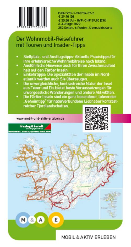 Island mit Färöer Inseln
