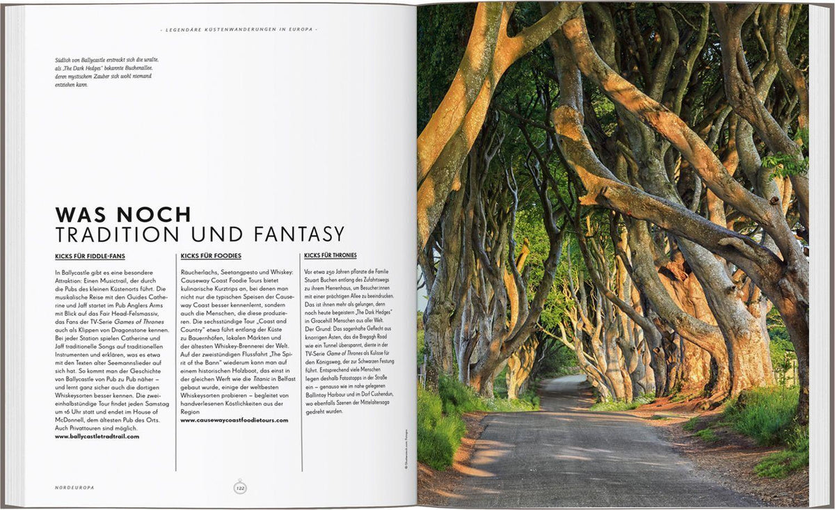 LONELY PLANET Bildband Legendäre Küstenwanderungen in Europa