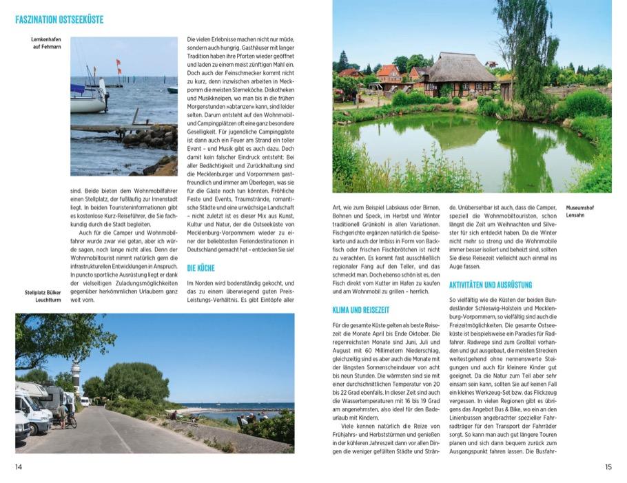 Ostseeküste mit dem Wohnmobil
