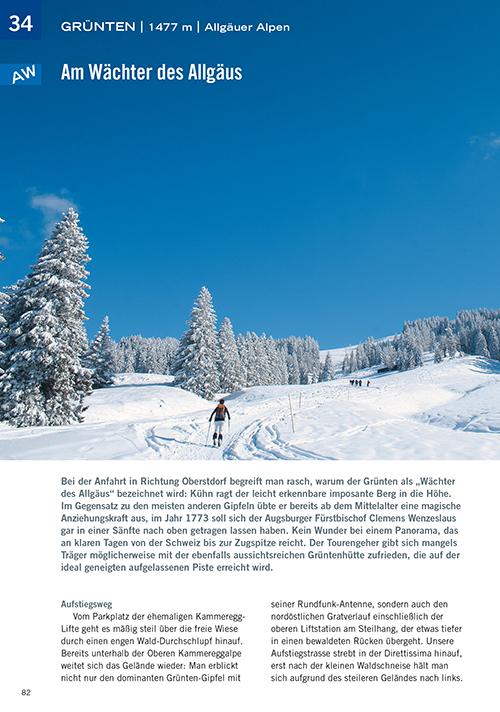 Pistengehen und leichte Skitouren