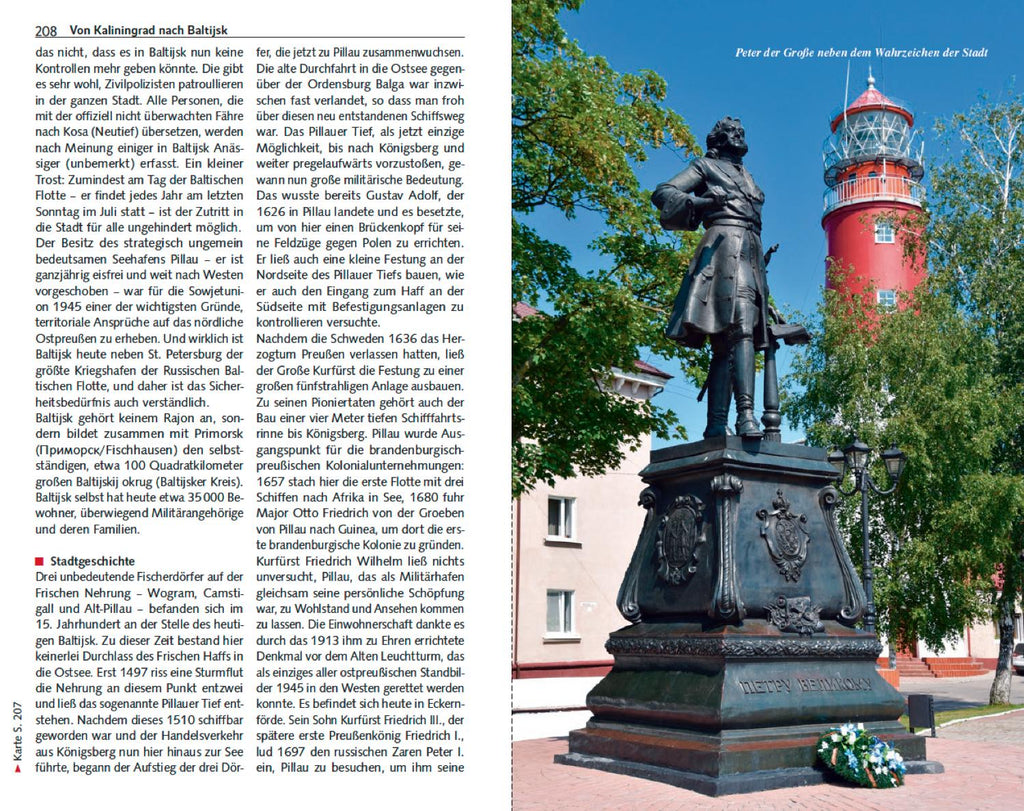 TRESCHER Reiseführer Kaliningrad Königsberg