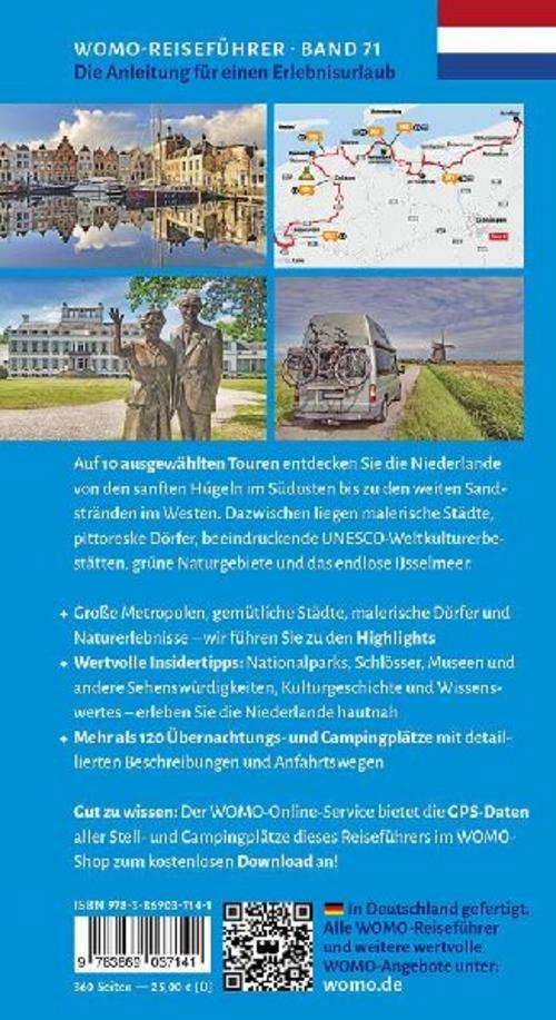 Entdeckertouren mit dem Wohnmobil Niederlande