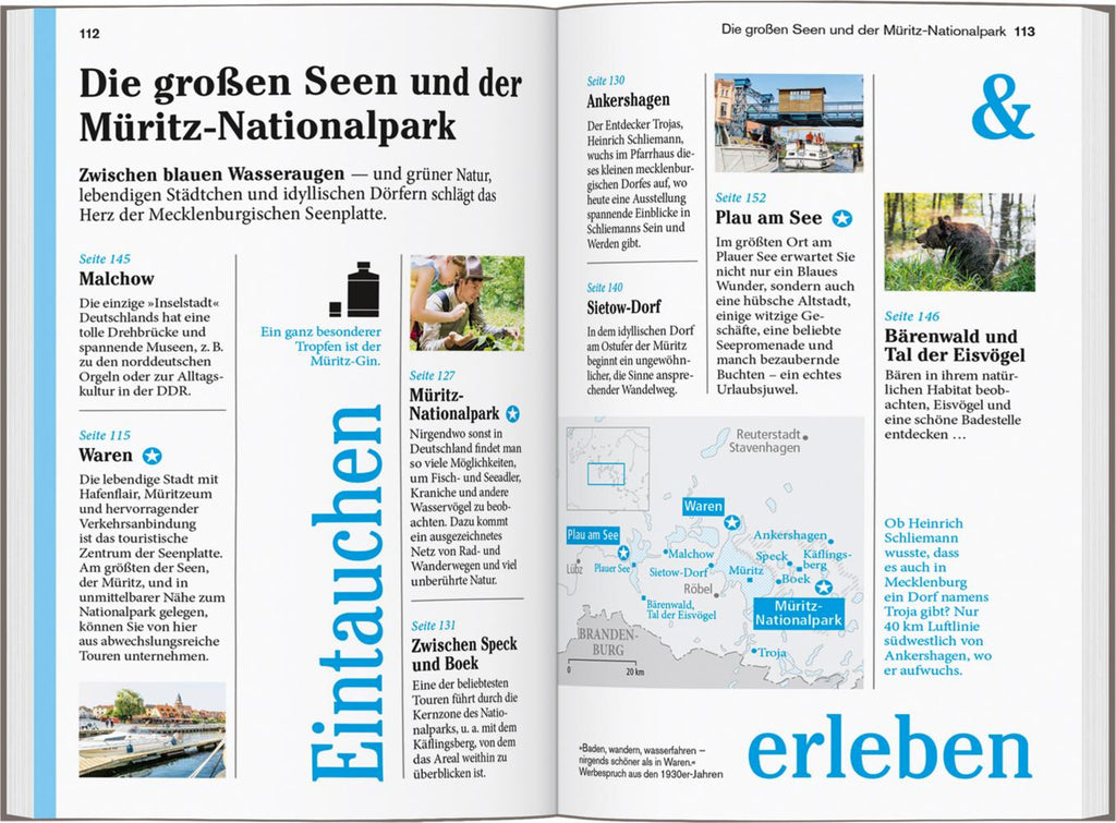 DUMONT Reise-Taschenbuch Reiseführer Mecklenburgische Seenplatte