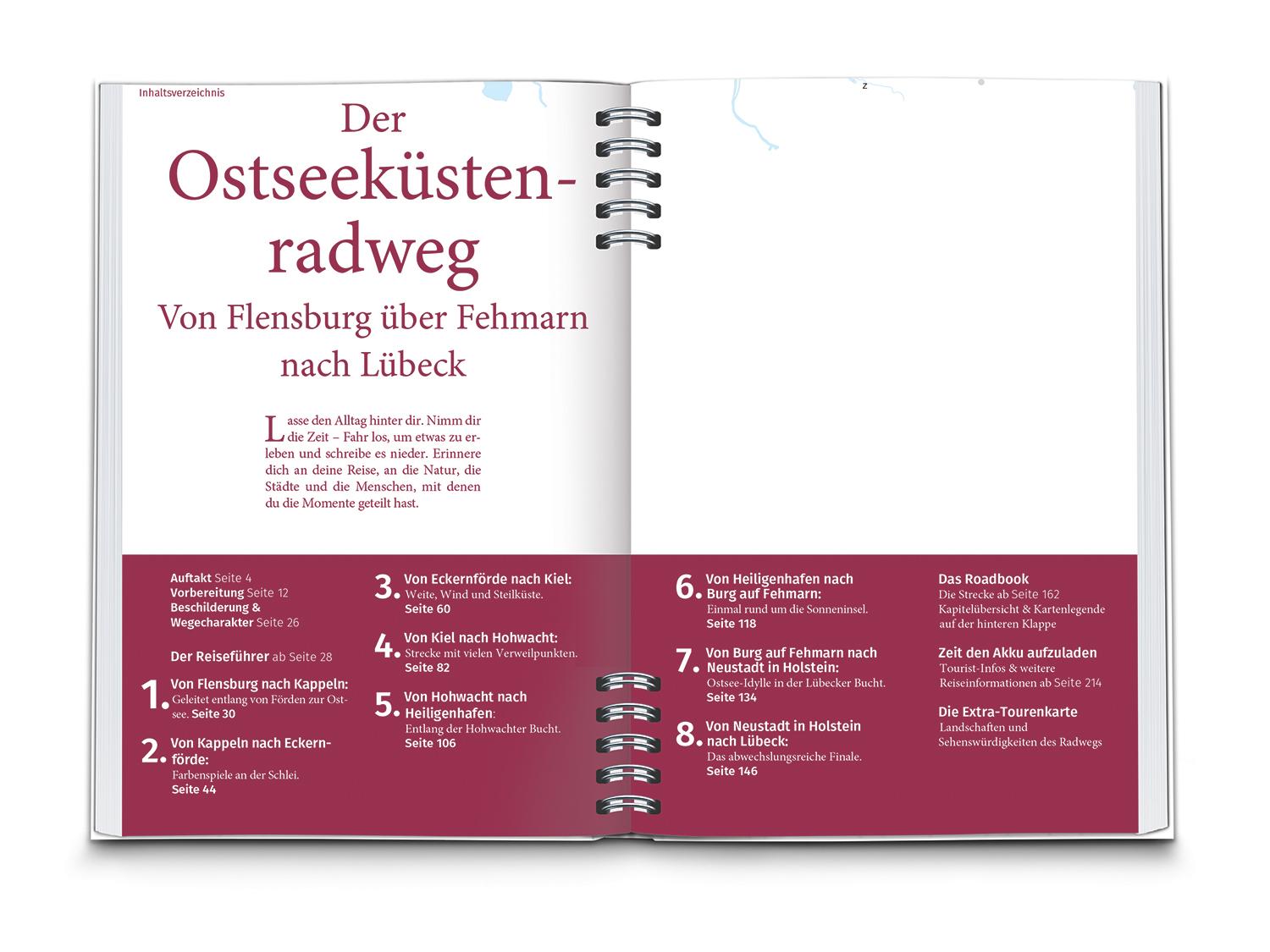 KOMPASS Radreiseführer Ostseeküstenradweg Schleswig Holstein