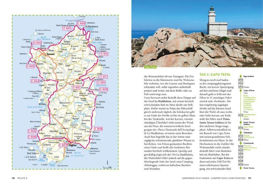 Sardinien mit dem Wohnmobil Die schönsten Routen von Sassari bis Cagliari