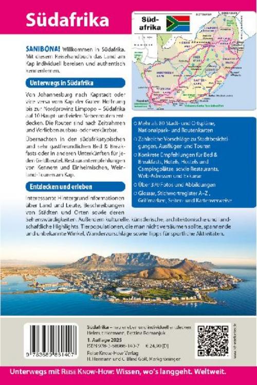 Reise Know-How Reiseführer Südafrika