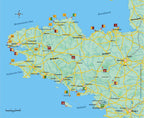 Bretagne 25 Touren zwischen Meer, Wald und Heidekraut