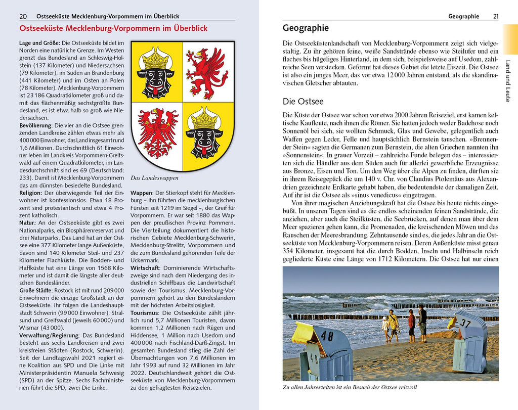TRESCHER Reiseführer Ostseeküste Mecklenburg-Vorpommern