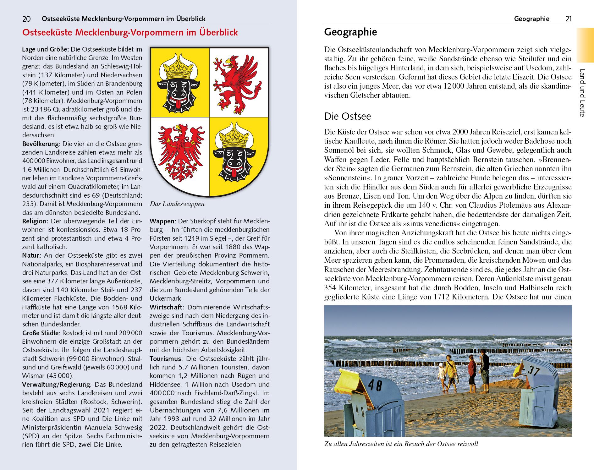 TRESCHER Reiseführer Ostseeküste Mecklenburg-Vorpommern