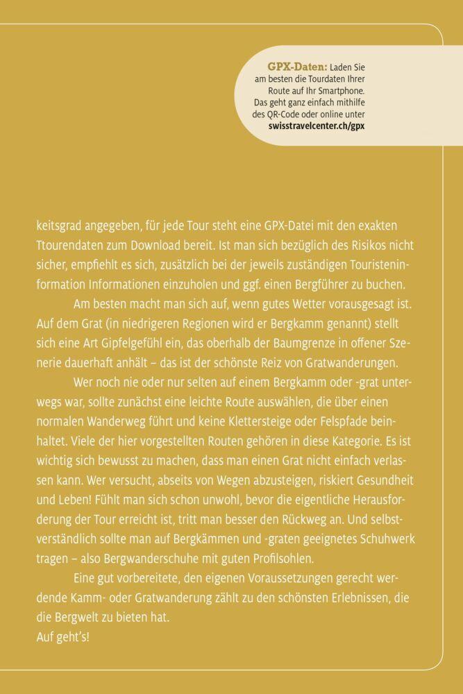 Kümmerly+Frey Erlebnis Schweiz Gratwanderungen - Wanderführer