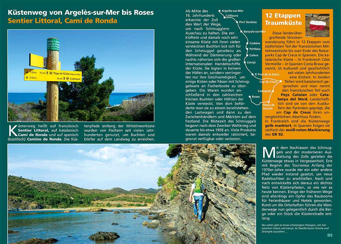 Côte Vermeille, Costa Brava, Katalonien