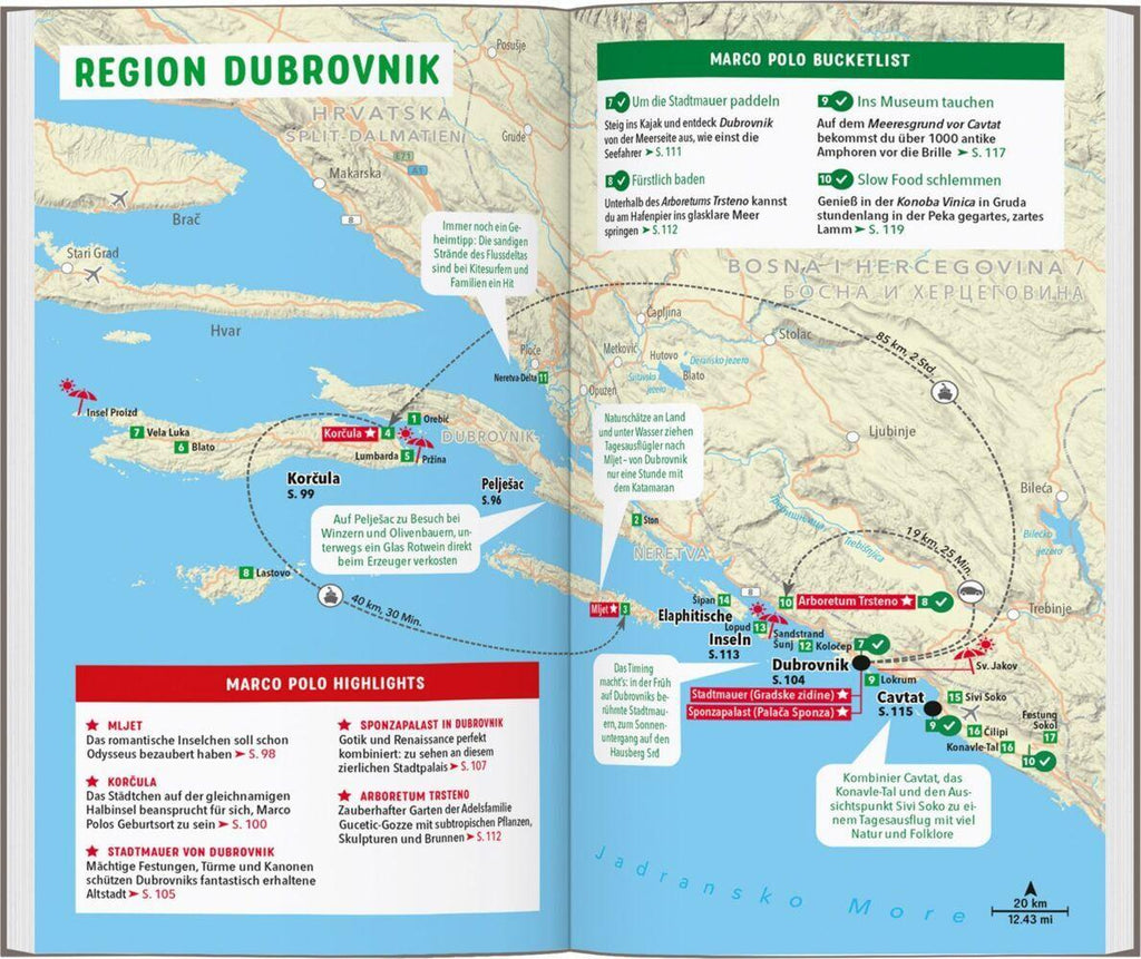 MARCO POLO Reiseführer Kroatische Küste Dalmatien