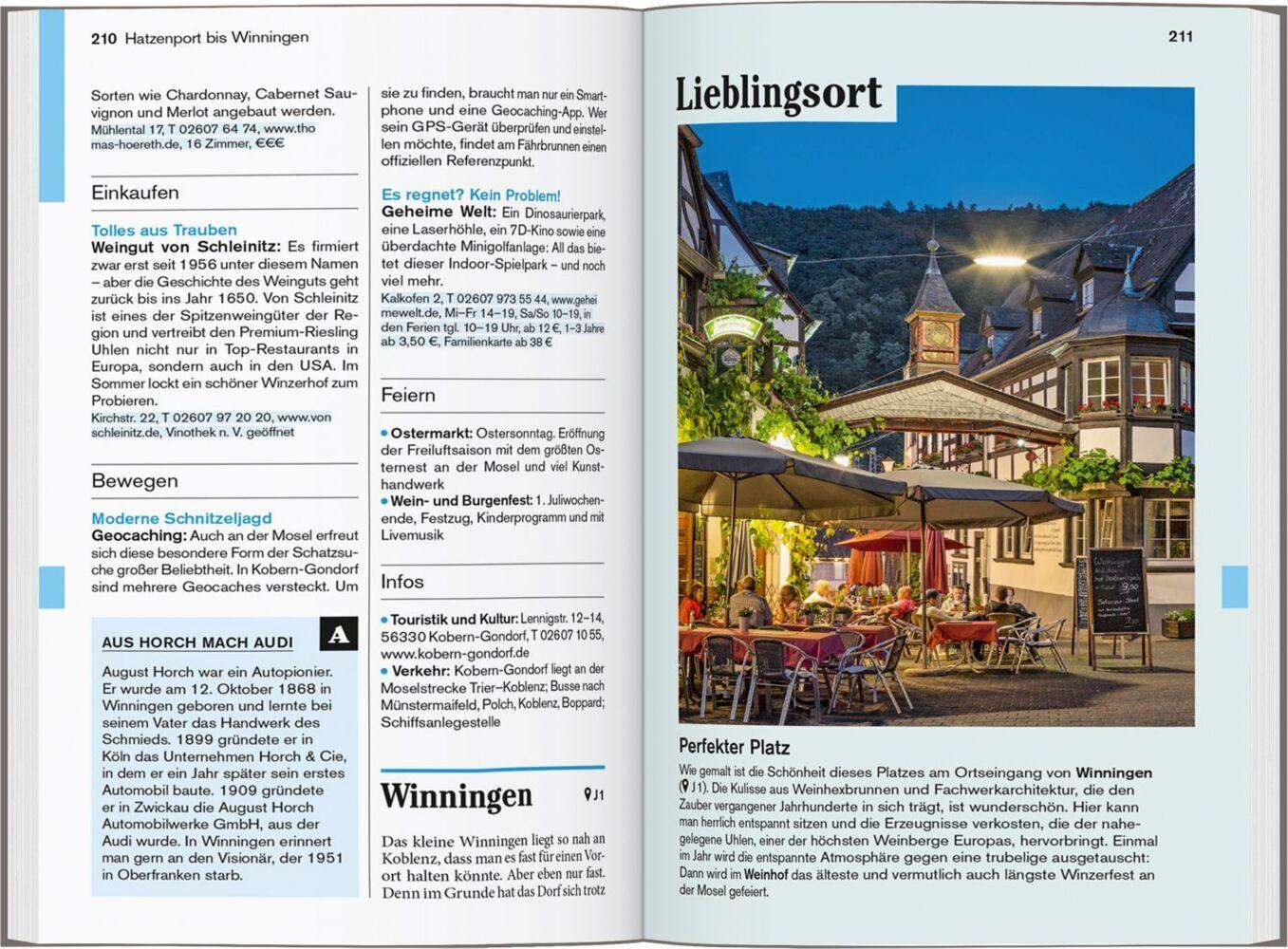 DUMONT Reise-Taschenbuch Reiseführer Mosel