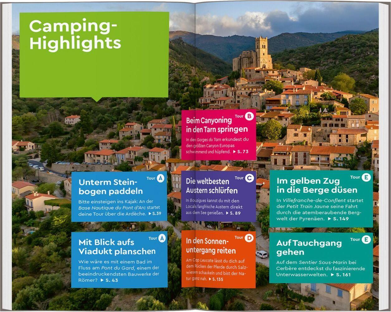MARCO POLO Camper Guide Südfrankreich: Ardèche, Cevennen & Languedoc