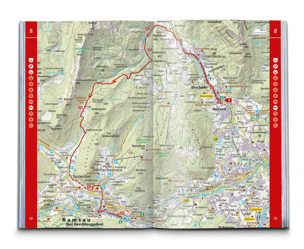 KOMPASS Wanderführer SalzAlpenSteig, Chiemsee, Königssee, Hallstätter See, 40 Touren mit Extra-Tourenkarte