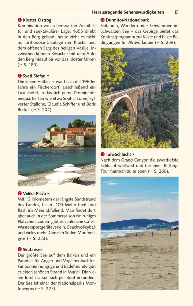 TRESCHER Reiseführer Montenegro
