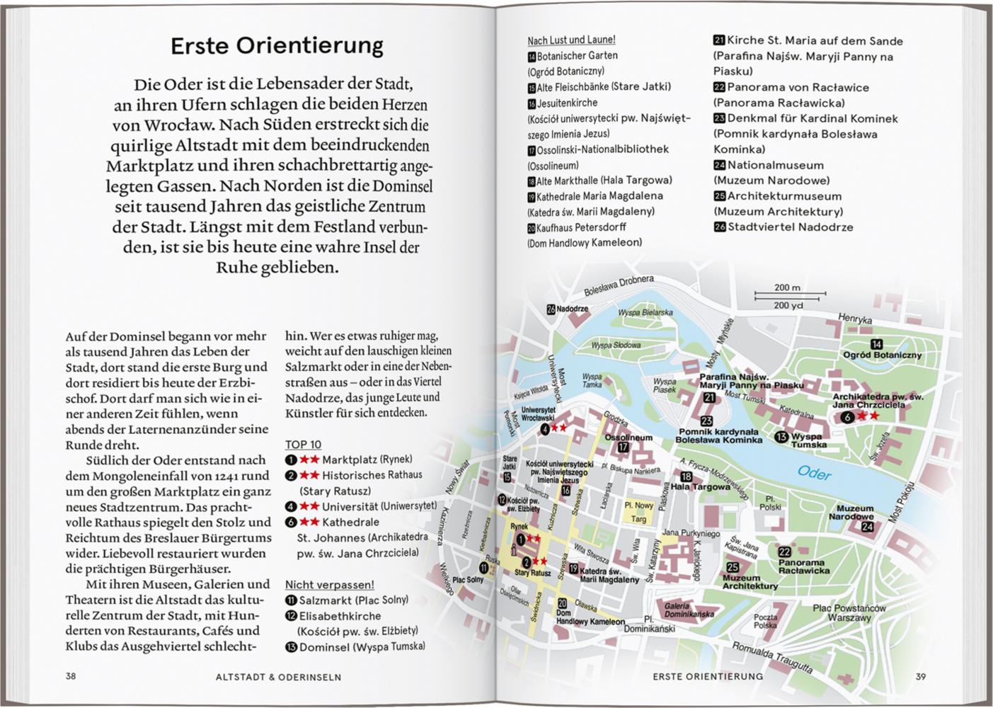 Baedeker SMART Reiseführer Breslau & Schlesien