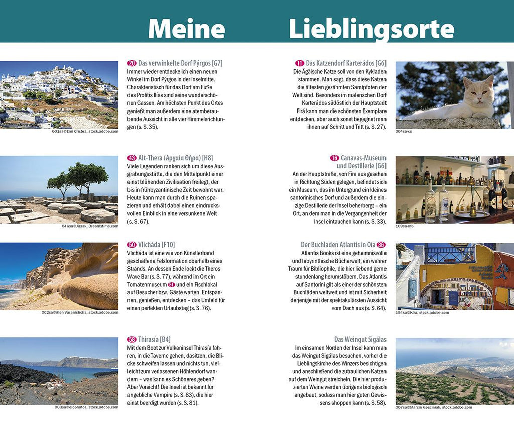 Reise Know-How InselTrip Santorin / Santoríni