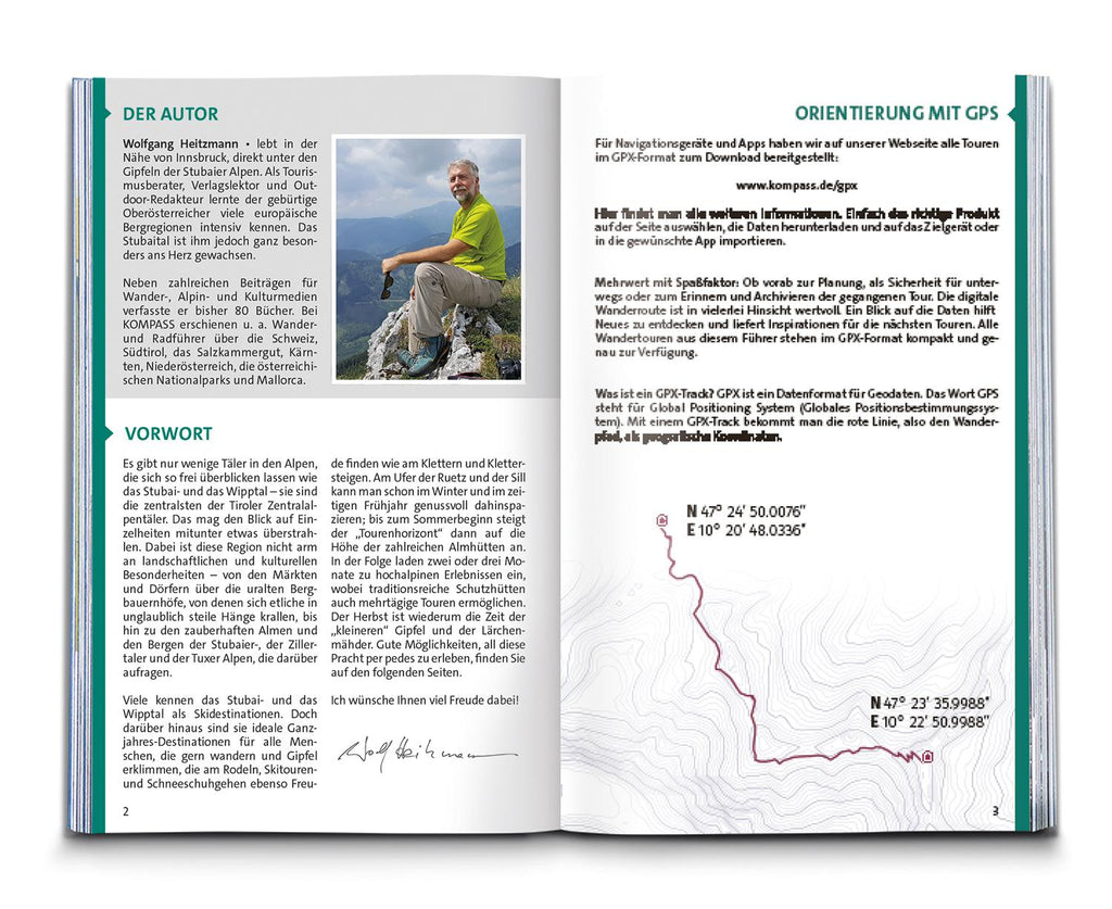 KOMPASS Wanderführer Stubaital und Wipptal mit Gschnitz, Obernberg, Navis, Schmirn, Vals, 65 Touren mit Extra-Tourenkarte