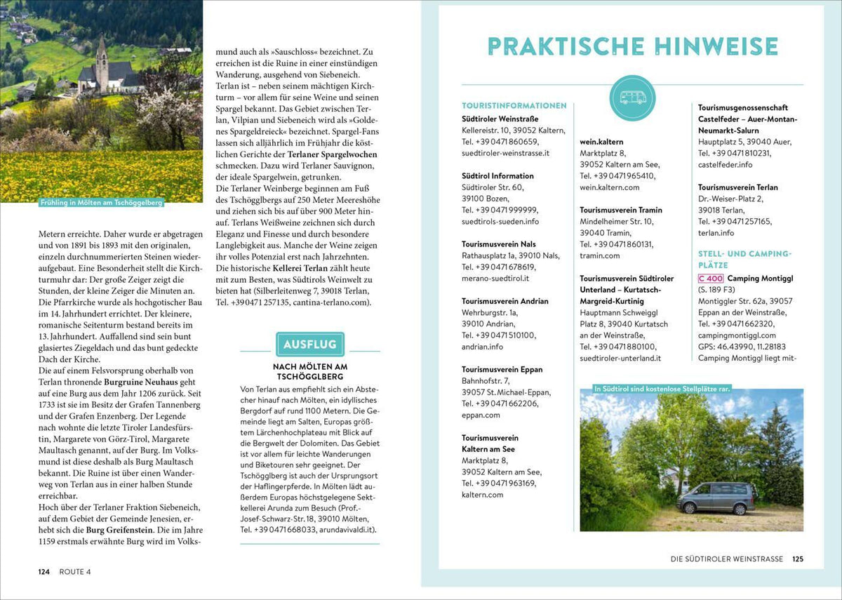 Südtirol mit dem Wohnmobil