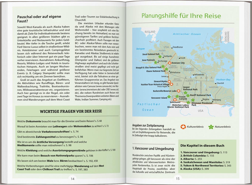 DUMONT Reise-Handbuch Reiseführer Kanada, Der Westen, Alaska
