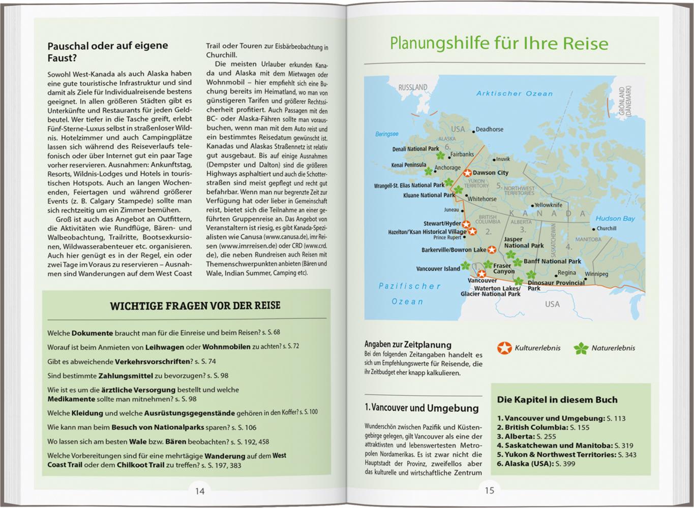DUMONT Reise-Handbuch Reiseführer Kanada, Der Westen, Alaska