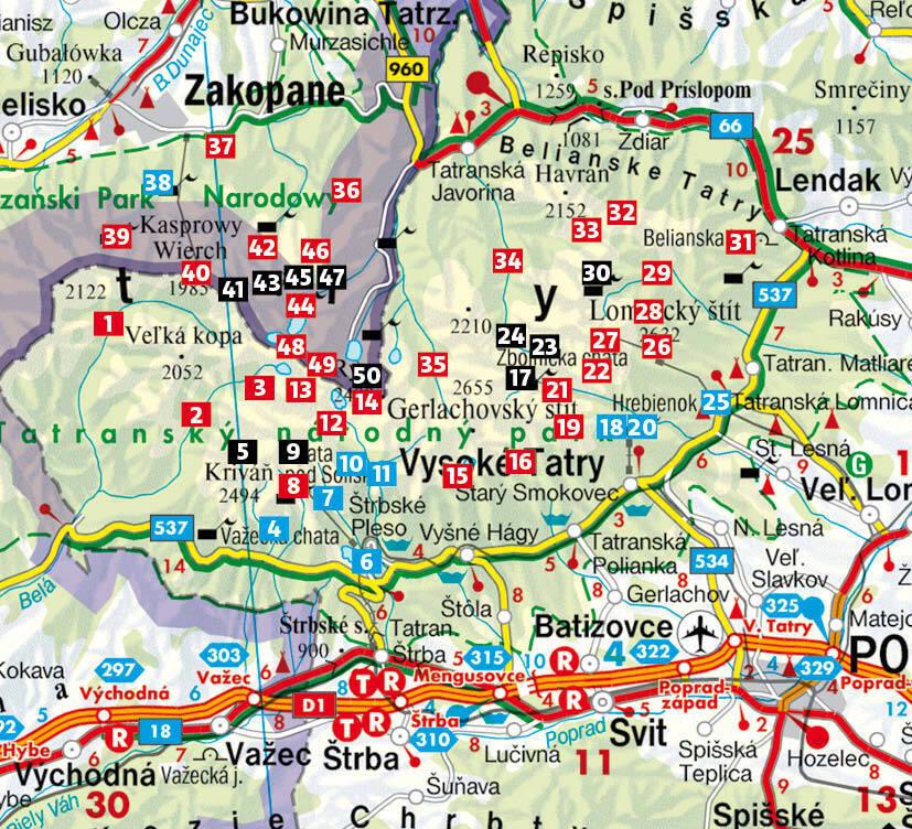 ROTHER Wanderführer Hohe Tatra