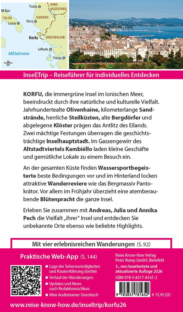 Reise Know-How InselTrip Korfu