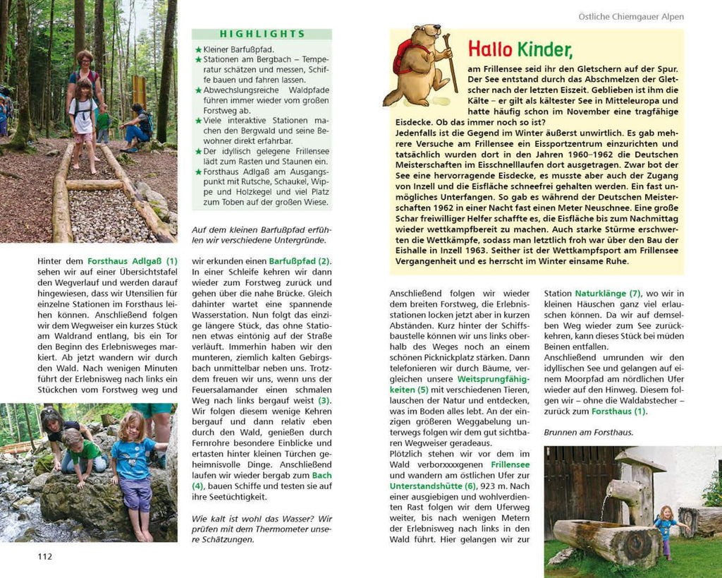 ROTHER Wanderbuch ErlebnisWandern mit Kindern Chiemgau - Berchtesgaden