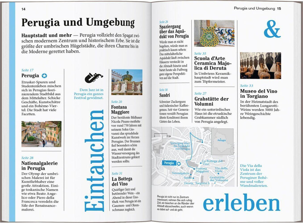 DUMONT Reise-Taschenbuch Reiseführer Umbrien