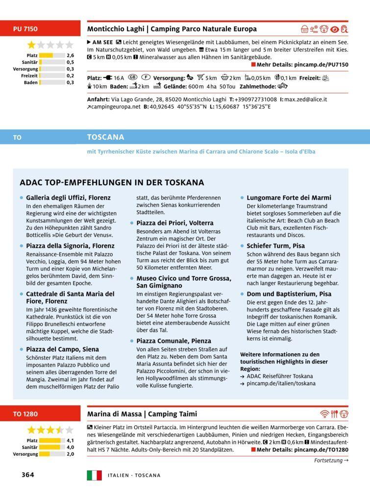 ADAC Campingführer Südeuropa 2026
