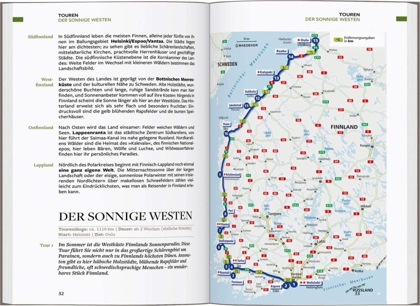 Baedeker Reiseführer Finnland