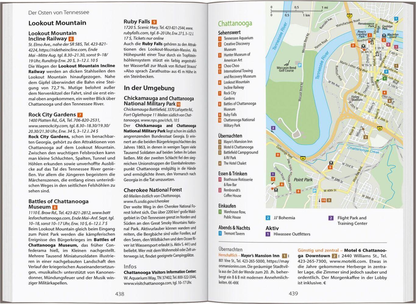 DUMONT Reise-Handbuch Reiseführer USA, Die Südstaaten