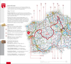 Hallwag Reiseführer Grand Tour of Switzerland Touring Guide, deutsche Ausgabe