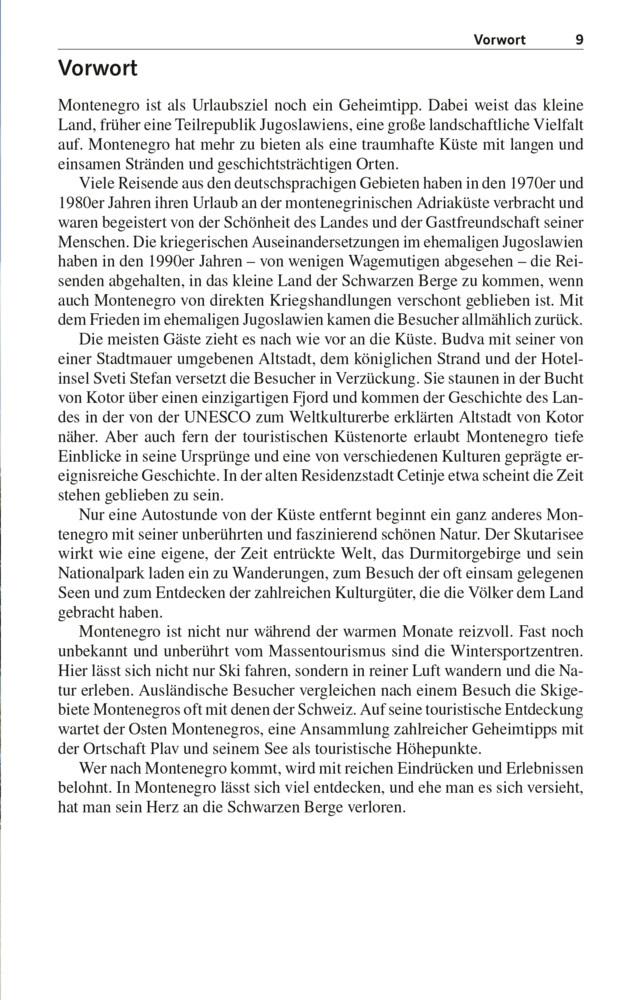 TRESCHER Reiseführer Montenegro
