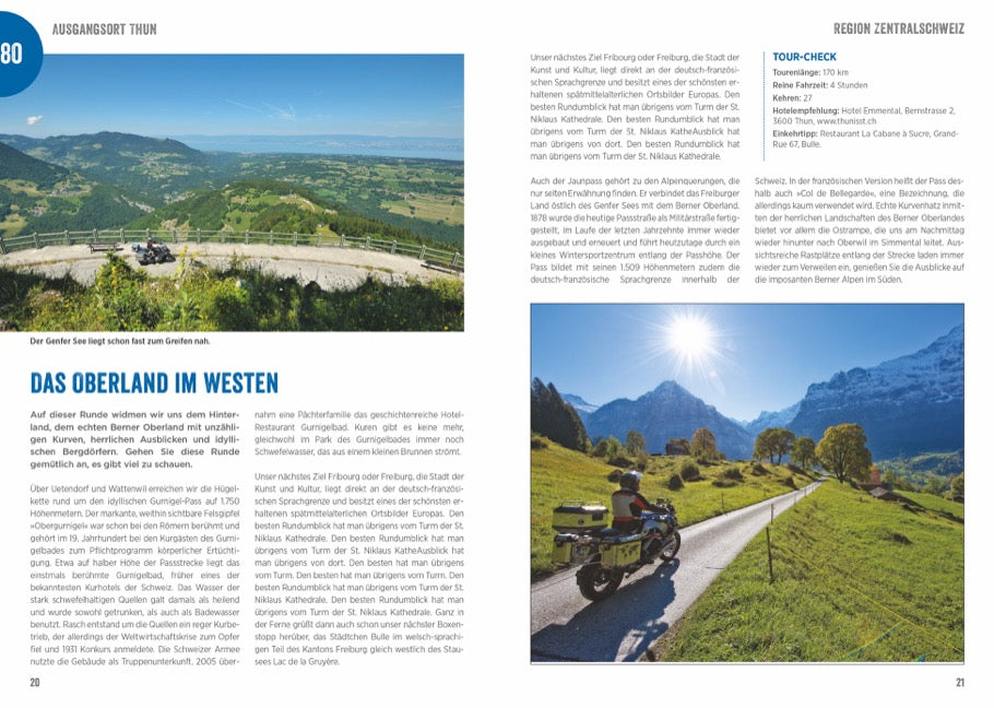 Das große Motorrad-Tourenbuch Alpen