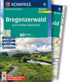 KOMPASS Wanderführer Bregenzerwald und Großes Walsertal, 60 Touren mit Extra-Tourenkarte