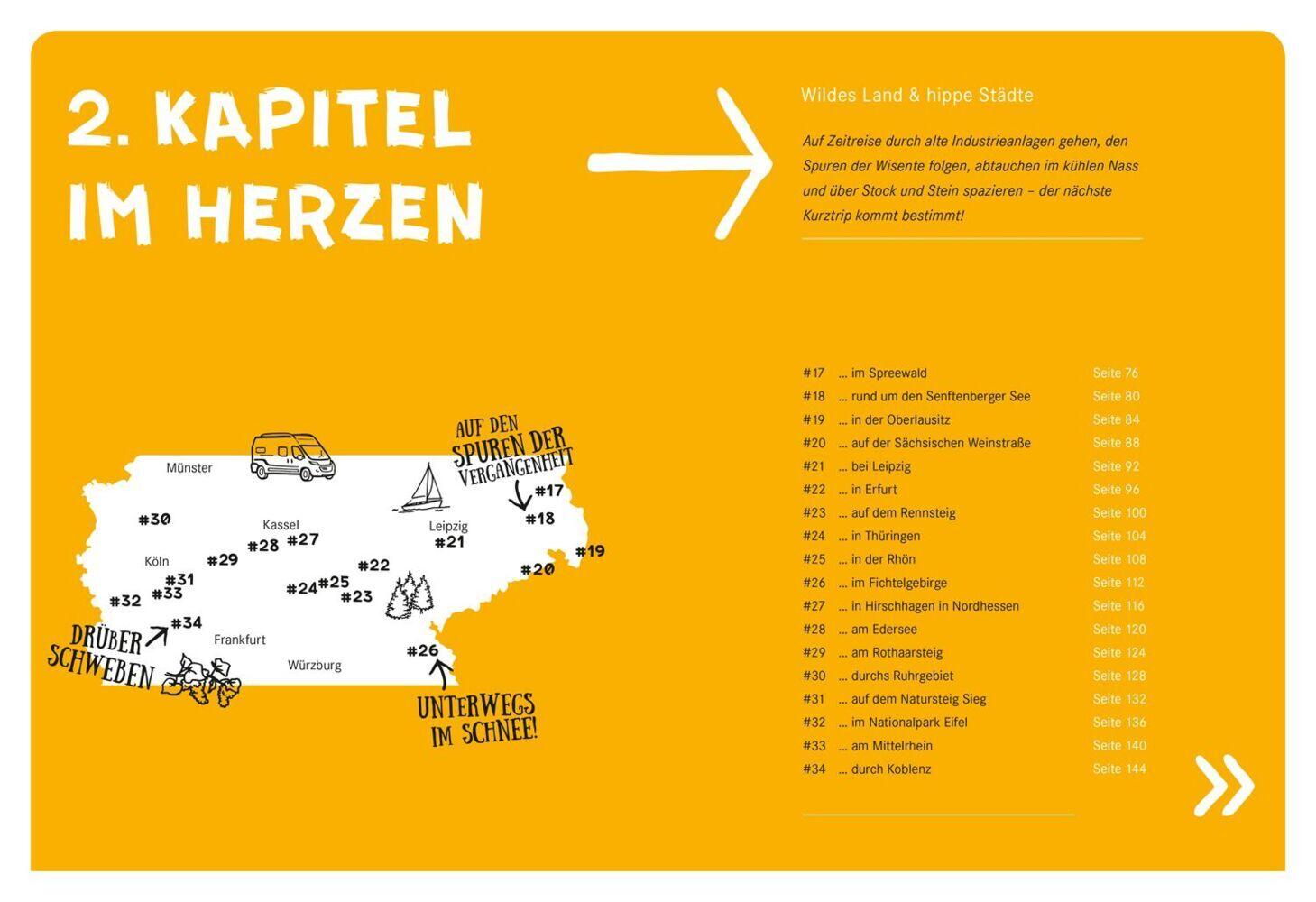 52 kleine & große Eskapaden in Deutschland - Für Camper